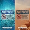 Signmission No Horses Beyond This Point Sign, Vinyl Decal, 10in W x 7in L, 2PK OS-2PACK-NS-D-710-L-14657 - alternate 5